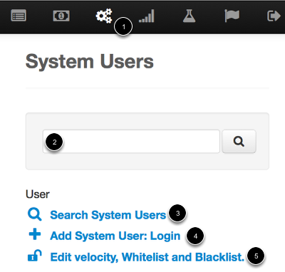 Accessing System Users